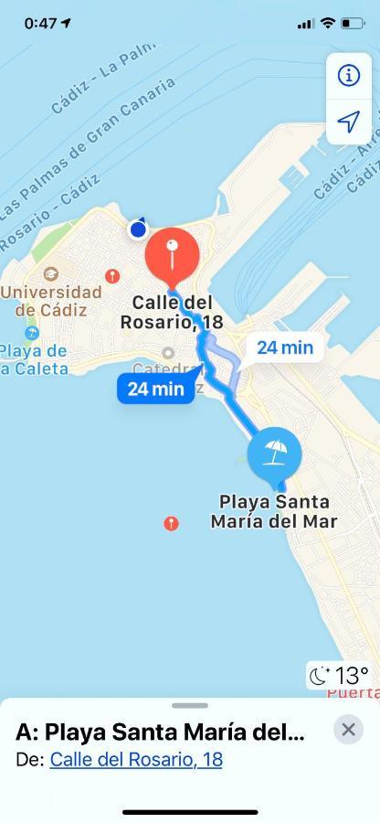 Charito 18 Lägenhet Cádiz Exteriör bild